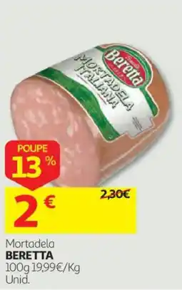 Auchan Mortadela beretta promoção