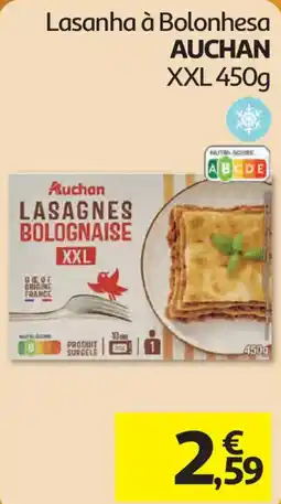 Auchan Lasanha à Bolonhesa auchan promoção