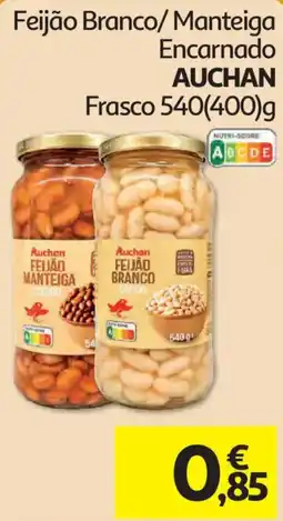 Auchan Feijão branco/ manteiga encarnado auchan promoção