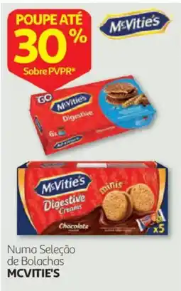 Auchan McVitie's Digestive Creams Chocolate promoção