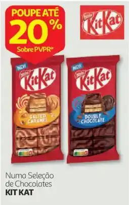 Auchan Numa Seleção de Chocolates Kit Kat promoção