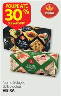 Auchan Cream cracker vieira promoção