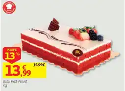 Auchan Bolo Red Velvet promoção