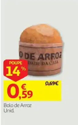 Auchan Bolo de Arroz promoção