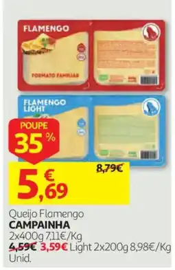 Auchan Queijo Flamengo Campainha promoção