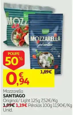 Auchan Mozzarella santiago promoção