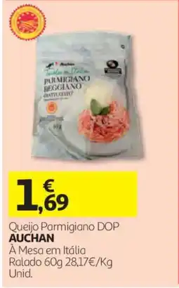 Auchan Queijo Parmigiano DOP Auchan À Mesa em Itália Ralado promoção