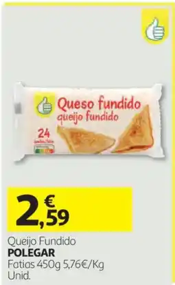 Auchan Queijo Fundido Polegar promoção