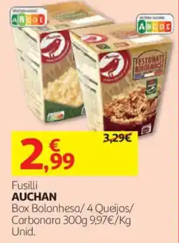 Auchan Fusilli auchan promoção