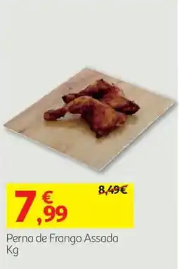 Auchan Perna de frango assada promoção