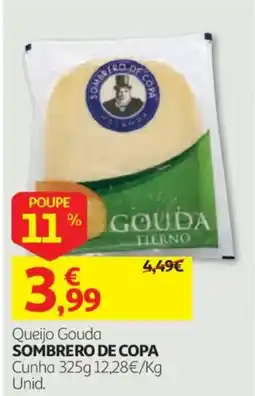 Auchan Queijo Gouda Sombrero de Copa promoção