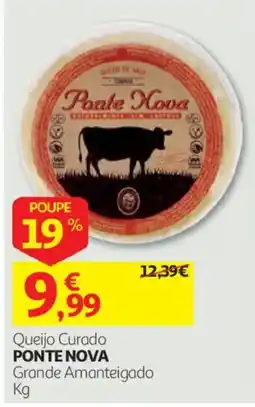 Auchan Queijo Curado Ponte Nova Grande Amanteigado promoção