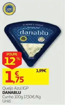 Auchan Queijo Azul IGP Danablu promoção