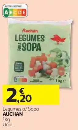Auchan Legumes p/ Sopa Auchan promoção