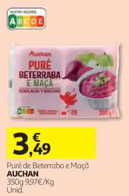 Auchan puré de beterraba e maçã auchan promoção