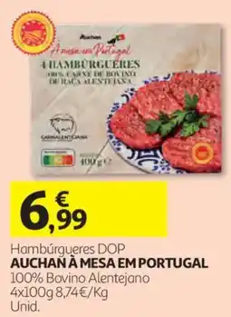 Auchan Hambúrgueres dop auchan à mesa em portugal promoção