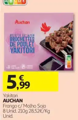 Auchan Yakitori auchan promoção