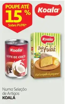 Auchan Leite de coco koala promoção
