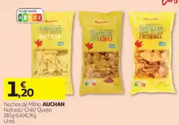 Auchan Nachos de Milho Auchan promoção