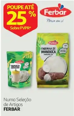 Auchan Farinha de mandioca ferbar promoção