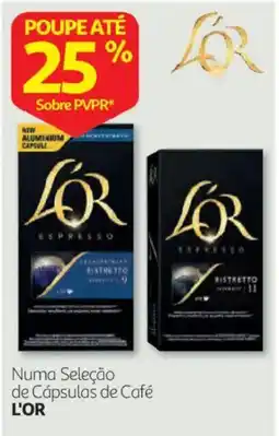 Auchan Numa Seleção de Cápsulas de Café L'OR promoção