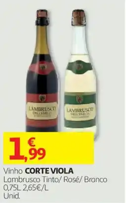 Auchan Vinho Corte Viola promoção