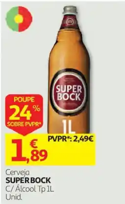 Auchan Cerveja superbock promoção