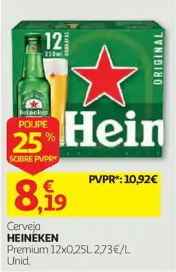 Auchan Cerveja Heineken Premium promoção