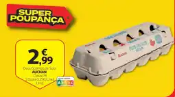 Auchan Ovos Galinhas de Solo Auchan promoção