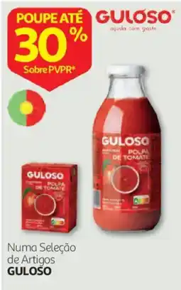 Auchan Guloso polpa de tomate promoção