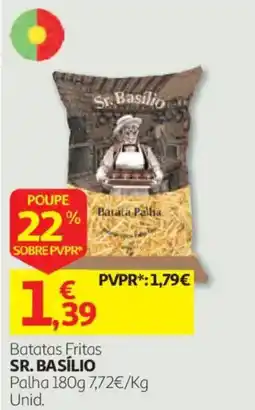 Auchan batatas fritas sr. basilio palha promoção