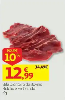 Auchan Bife Dianteiro de Bovino promoção