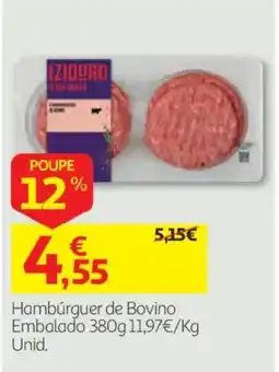 Auchan Hambúrguer de Bovino promoção