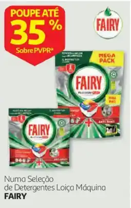 Auchan Detergente loja máquina fairy promoção