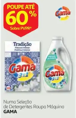 Auchan Detergente roupa máquina gama 3 em 1 promoção
