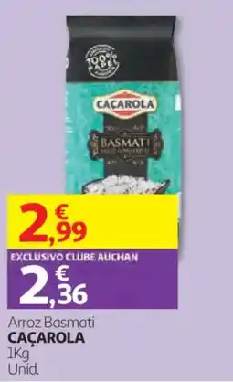 Auchan Arroz Basmati Caçarola promoção