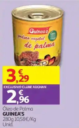 Auchan Óleo de Palma Guinea's promoção