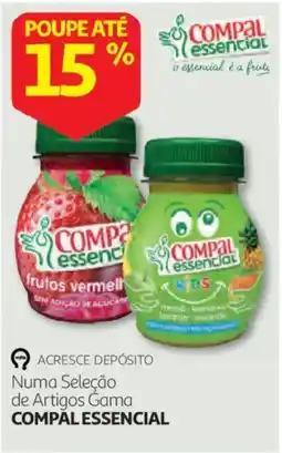 Auchan Compal essencial promoção