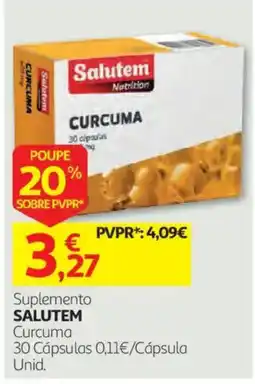 Auchan Salutem Curcuma promoção