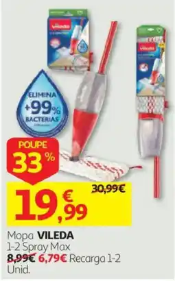 Auchan Mopa VILEDA 1-2 Spray Max promoção