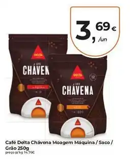 Aqui é fresco Café Delta Chávena Moagem Máquina Saco Grão promoção