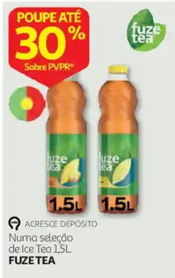 Auchan Fuze Tea promoção