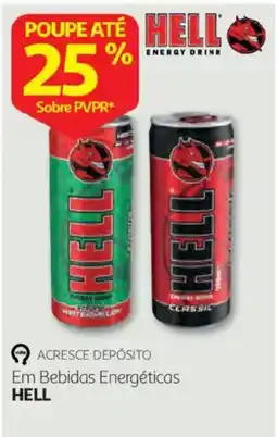 Auchan Hell energy drink promoção