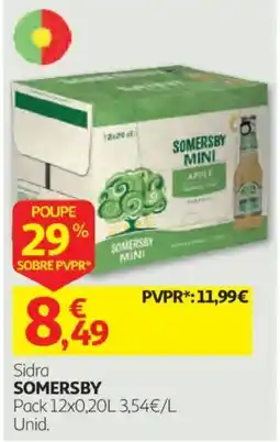 Auchan Sidra somersby promoção