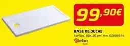 Bricomarché Delba - base de duche promoção