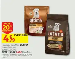Auchan Ração p/ Cão Mini ultima promoção