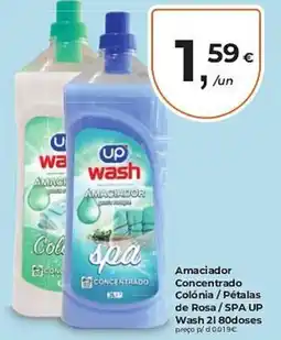 Aqui é fresco Up wash amaciador promoção
