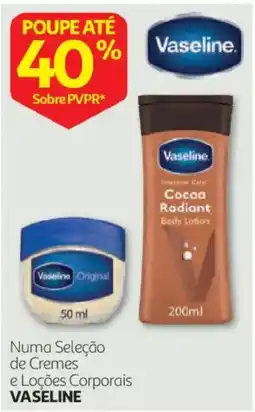 Auchan vaseline creme corporal promoção