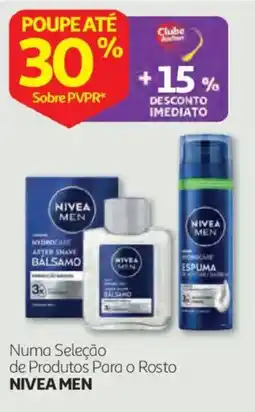 Auchan Nivea men numa seleção de produtos para o rosto promoção