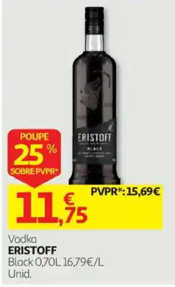 Auchan vodka eristoff black promoção